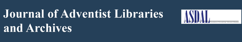 Journal of Adventist Libraries and Archives