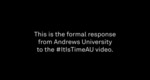 Andrews Response To #ItIsTimeAU: Listen. Dialogue. Change.