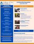 CAS Monthly Newsletter September 2023 by Andrews University