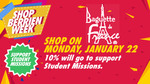 Shop Berrien Week for Student Missions! Shop locally to support student missionaries around the world!