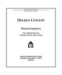 AU Wind Symphony Holiday Concert by Department of Music