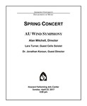 AU Wind Symphony Spring Concert by Department of Music
