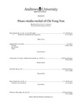 Piano Studio Recital of Chi Yong Yun