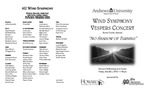 AU Wind Symphony Vespers Concert by Department of Music