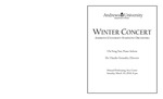 Andrews University Winter Concert by Department of Music