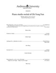 Yun Piano Studio Recital
