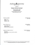 Music Series Recital 02.08.2020 by Andrews University