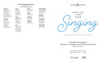 How Can I Keep From Singing: A Reunion Choral Concert