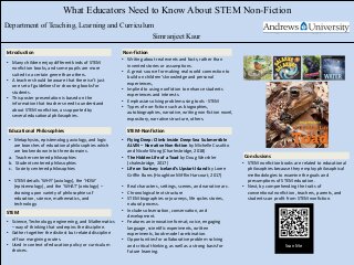 What Educators Need to Know about STEM-Nonfiction