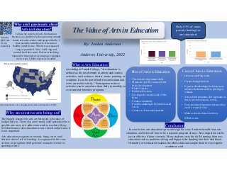 The Value of Arts in Education