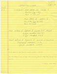 H68 Area A, Square 3, Folder Inventory