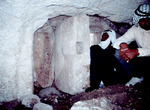 Swinging door tomb by Institute of Archaeology, Andrews University