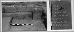 CORNER OF LOCI 3+4 IN SQUARE 1 LOOKING W. by Institute of Archaeology, Andrews University