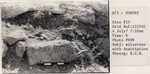 Milestone with inscription by Andrews University, Institute of Archaeology.