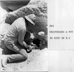 Uncovering a pot in Situ in B.2 by Institute of Archaeology, Andrews University