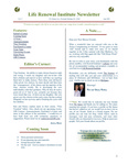 2007 June Newsletter