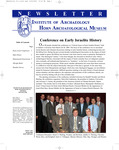 Institute of Archaeology & Horn Archaeological Museum Newsletter Volume 25.2