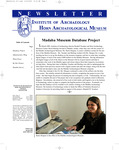 Institute of Archaeology & Horn Archaeological Museum Newsletter Volume 26.2