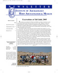 Institute of Archaeology & Horn Archaeological Museum Newsletter Volume 26.3