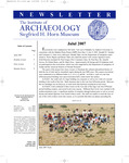 The Institute of Archaeology & Siegfried H. Horn Museum Newsletter Volume 28.3