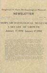 Siegfried H. Horn Archaeological Museum Newsletter Volume 1.3 by Andrews University