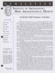 Institute of Archaeology & Horn Archaeological Museum Newsletter Volume 15.3