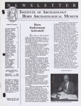 Institute of Archaeology & Horn Archaeological Museum Newsletter Volume 16.1/2