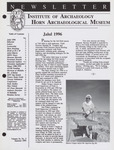 Institute of Archaeology & Horn Archaeological Museum Newsletter Volume 16.3