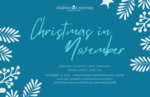 "Christmas in November" Wind Symphony Christmas Concert by Andrews University