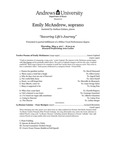 Savoring Life's Journey - Emily McAndrew Degree Recital