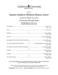 Voice Senior Recital - James Andrew Hearn