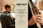 Gabriel Halsey Senior Clarinet Recital